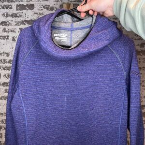 Saucony | women purple wool hoodie